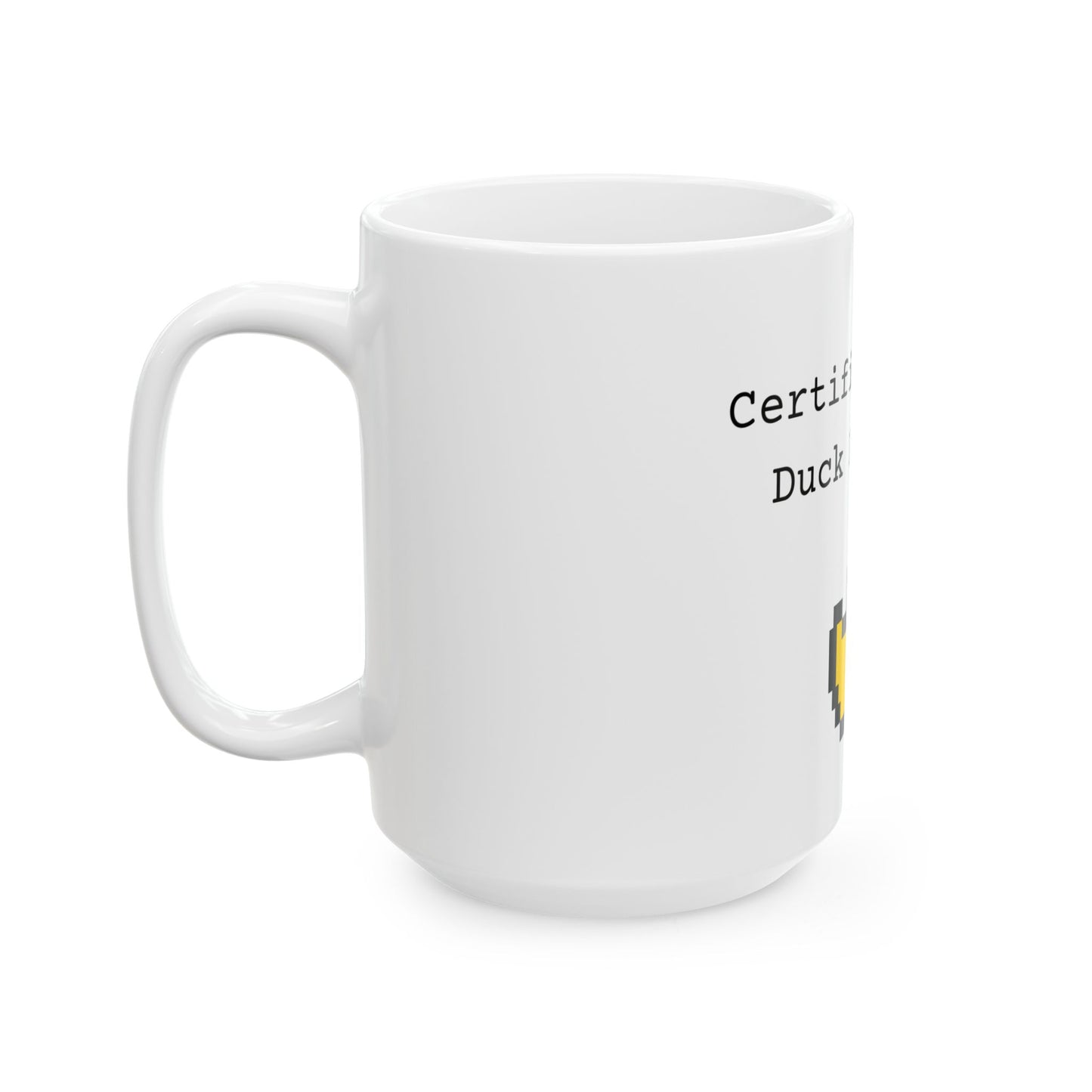 Rubber Duck Debugger Mug - White