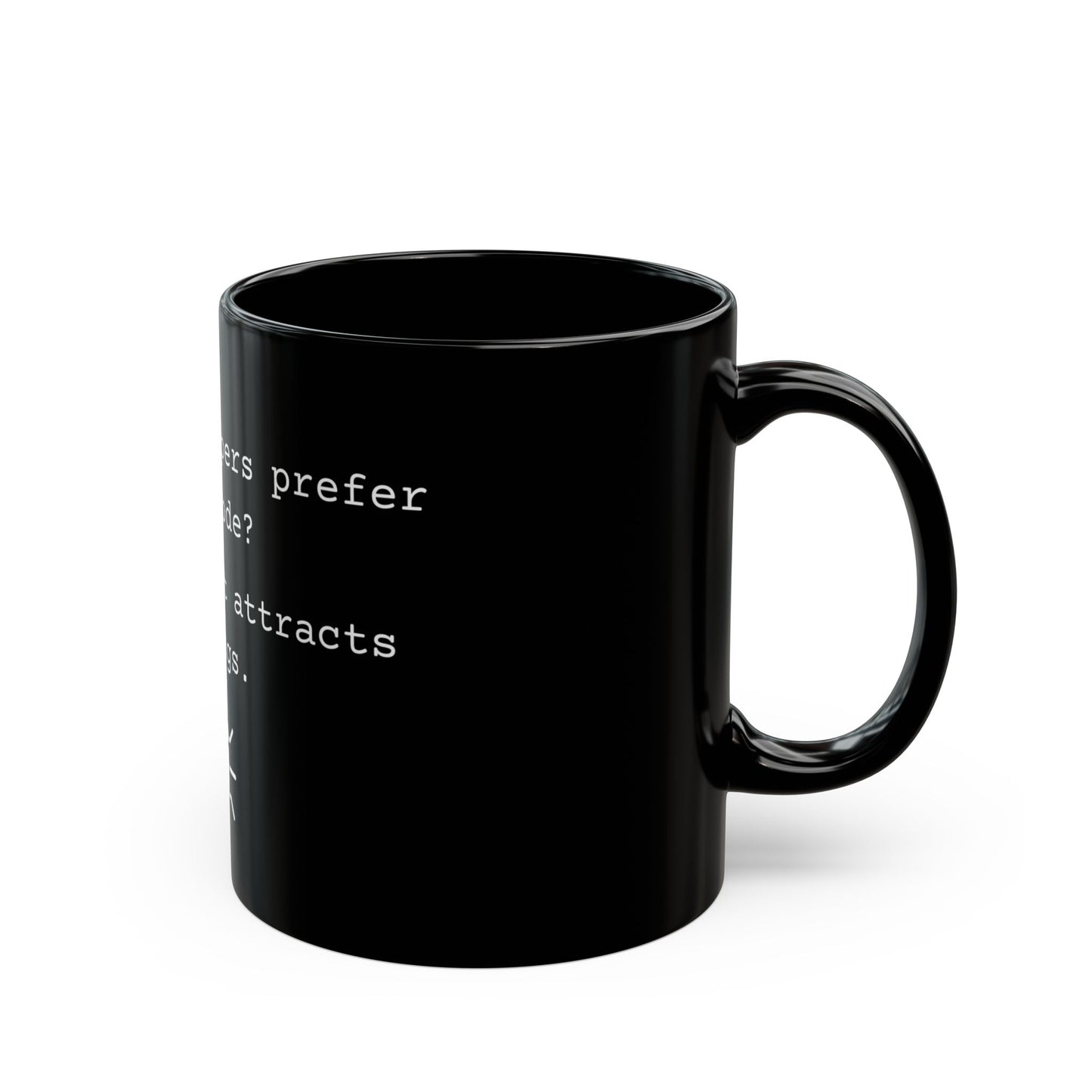 Dark Mode Mug - Black