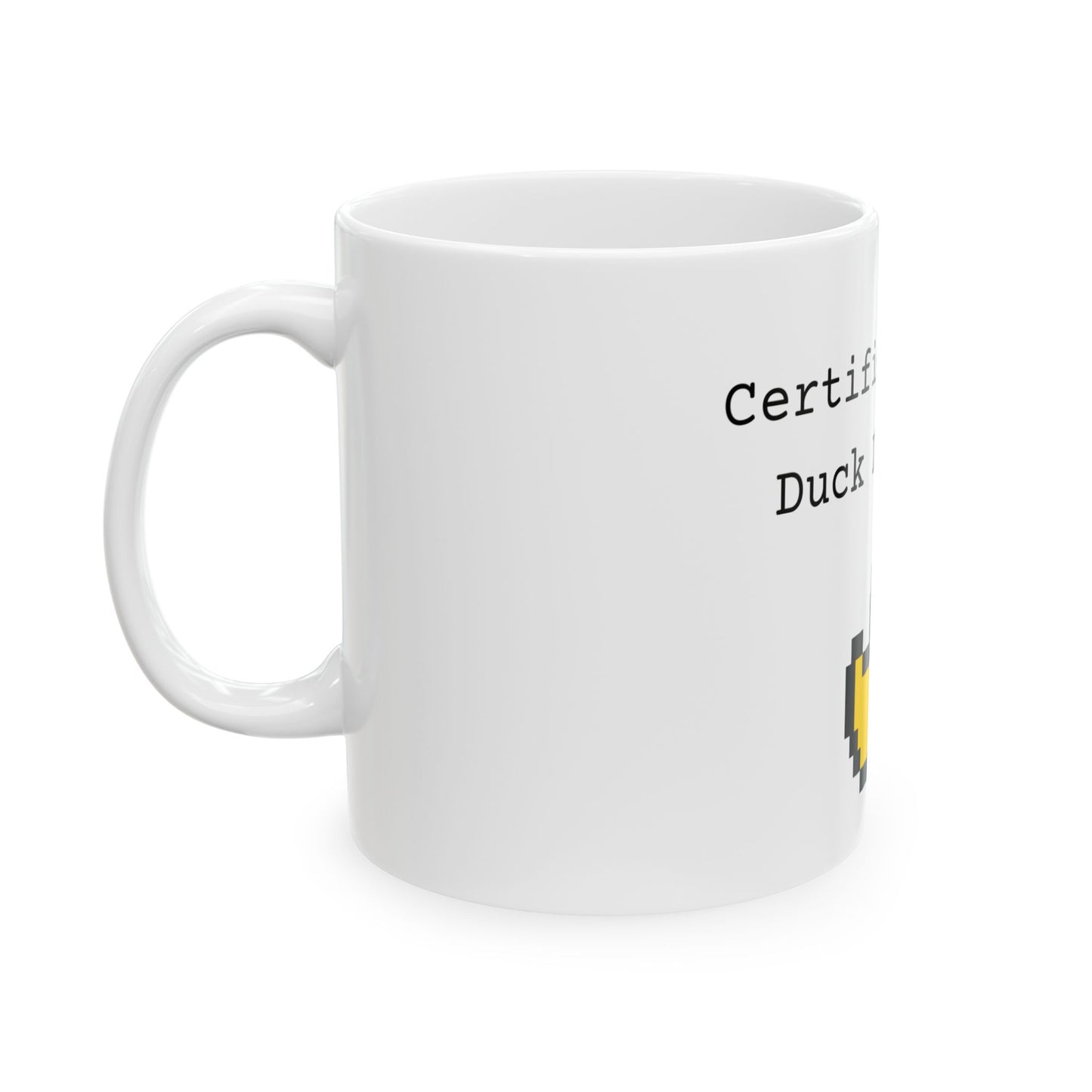 Rubber Duck Debugger Mug - White