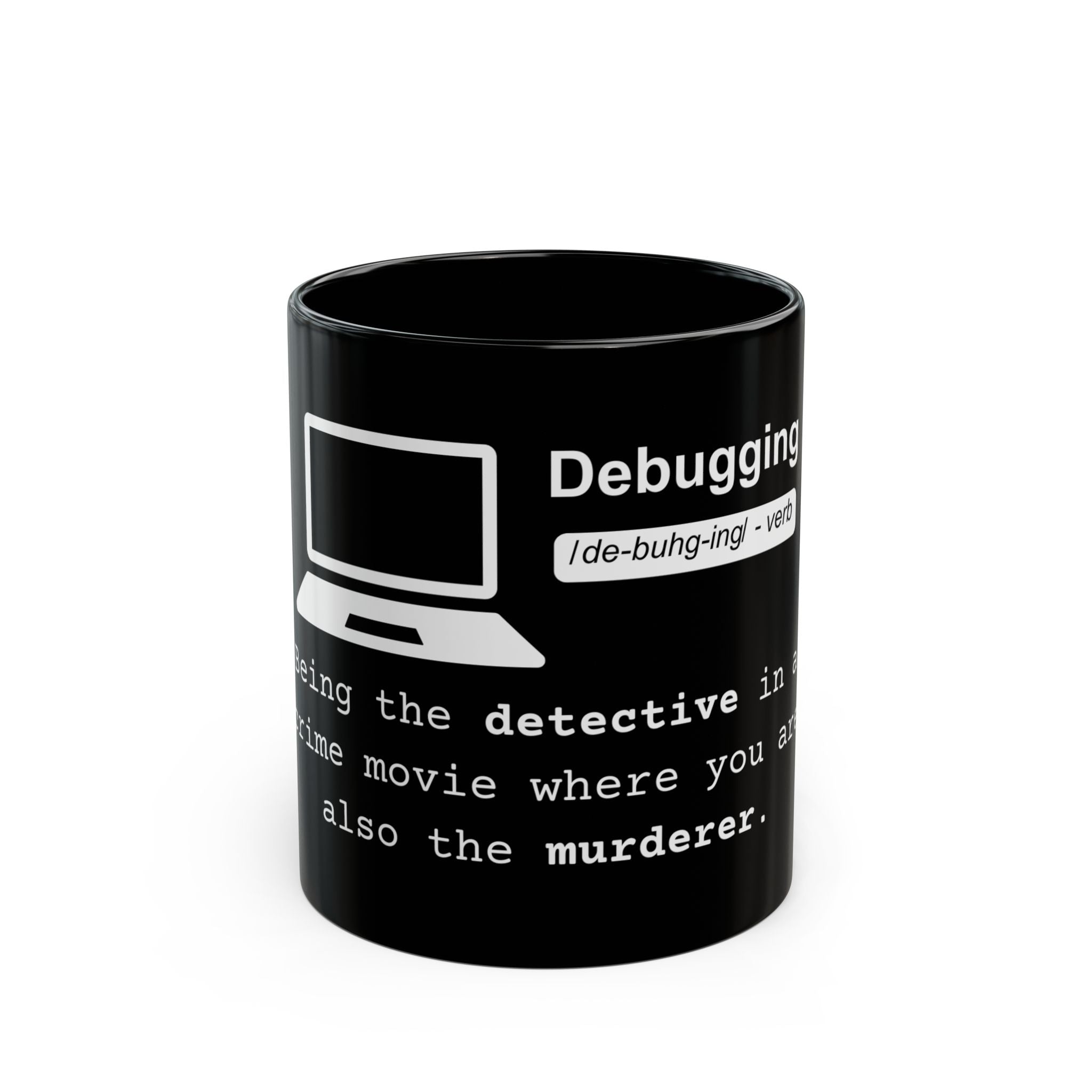 Debugging Mug - Black – Dev Leader