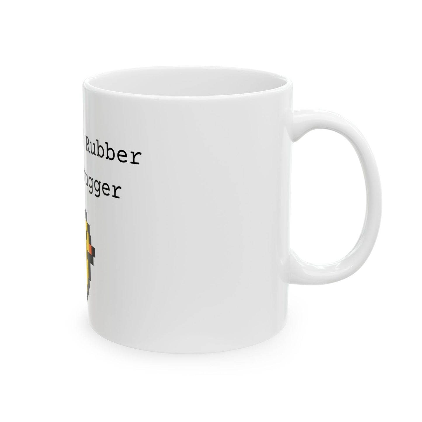 Rubber Duck Debugger Mug - White